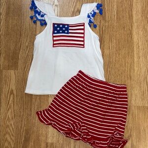 Classic Whimsy White Shorts